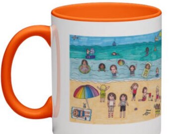 Student Seaside Vacation Coffee Mug