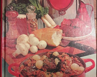Meats - 1960s Antique Southern Cooking Cookbooks - Vintage Decorative 1960’s Books & Home Decorating - Old Collectible 1960s 60s Cook Books