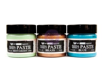 Prima Finnabair Art Extravagance Patina Effect Paste Set