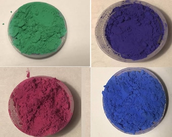 Thermochromic temperature Activated Pigment green blue violet pink