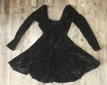 Contempo casuals velvet dress