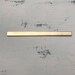 Brass cuff blank 14g 3/8 in wide x 5.75 in smooth