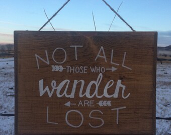 Wander are lost | Etsy