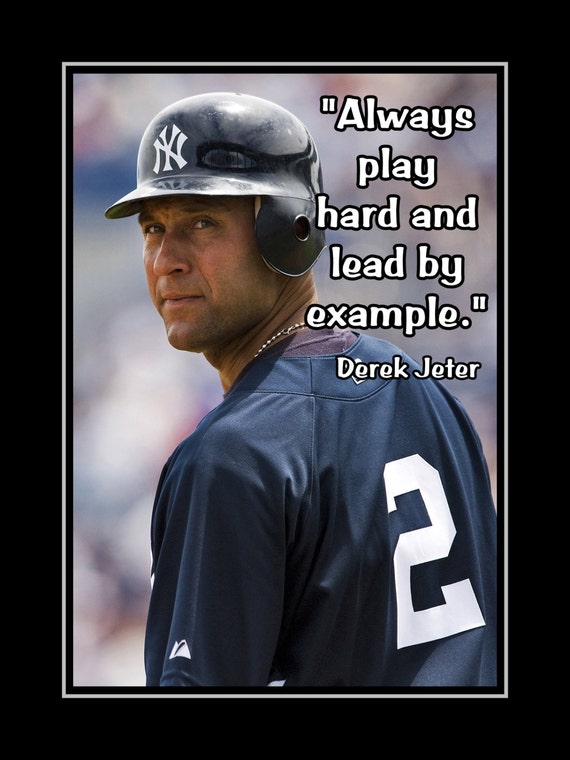 Baseball Motivation Poster Inspirational Quote Wall Art