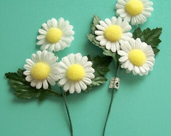Vintage Daisy Picks Floral Millinery NOS