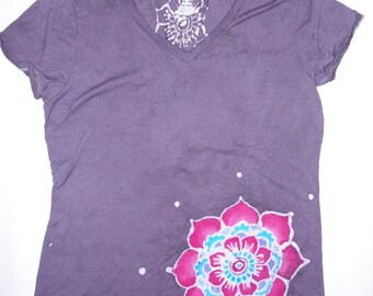Women's Batik Mandala Tshirt