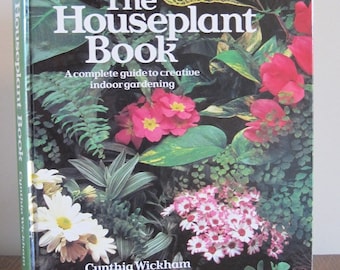 Book, Gardening Book, 1984 Gardening Book, Houseplant Book