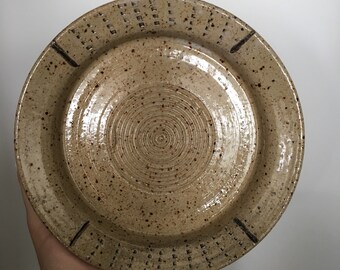 Ready to ship-Ceramic Garlic Grater Plate