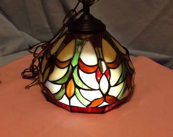 Tiffany Style Colorful Swag light