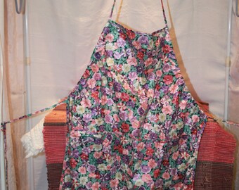 Vintage Longaberger Full Apron With 2 Pockets