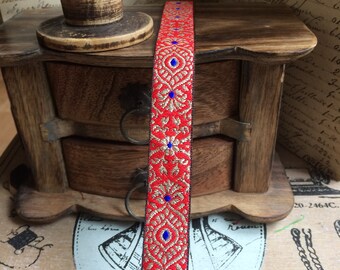 Vintage 2 cm Jacquard Ribbon