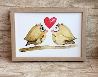 Nursery picture owls