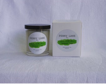 Lemongrass & Sage - Large Candle