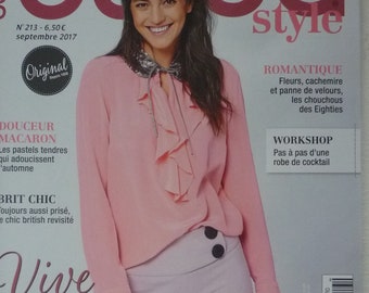 BURDA September 2017 sewing magazine
