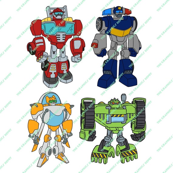 Download Rescue Bots svg eps png files Digital Download Rescue