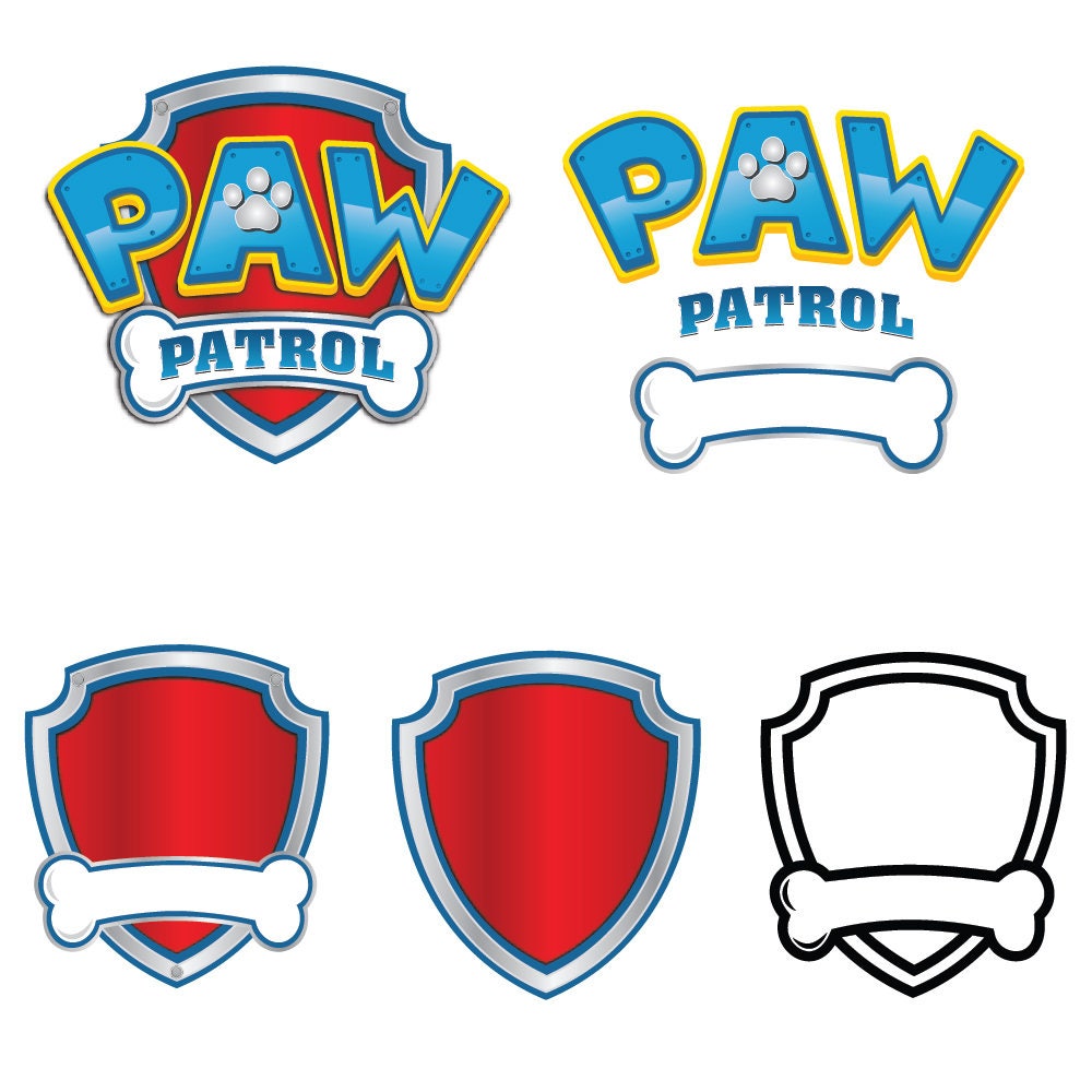 paw patrol logo svg