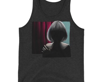 Tank Top "Red Curtain". Print Tank Top, Tank Top Workout, Twin Peaks Tshirt, Cult Movie Geek, Gothic