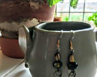 iridescent negative space dangles