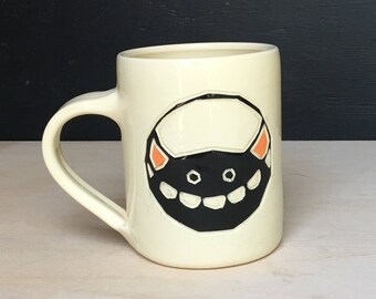 Friendly Black Monster, Coffee Mug 12 oz.