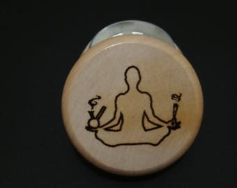 Herb Grinder - Meditating