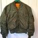 Layaway for Kara final payment and shipping Vintage 60s Vietnam Flyer jacket 1965 Air Force very distressed small size MIL J 7448F
