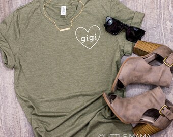 Gigi © | Gigi Shirt | Shirts for Gigi | Unisex T Shirt | Graphic Tees | Gigi Gift | Mother's Day Gift | Grandma Shirt | Shirts for Grandmas
