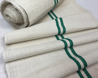 Vintage hemp and cotton panel/the old hemp and cotton