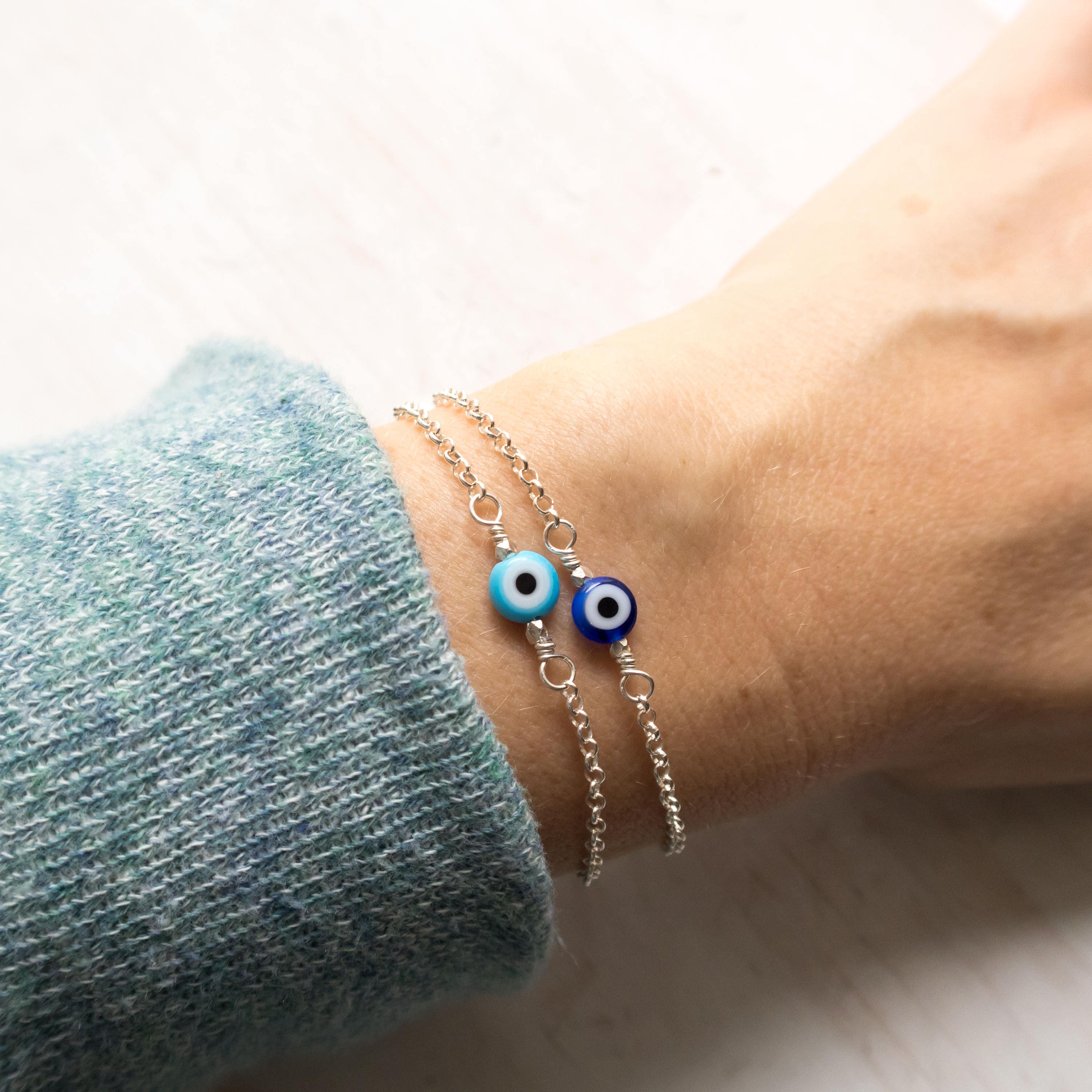 Evil Eye Bracelet, Blue Evil Eye, Turkish Evil Eye, Nazar Bracelet