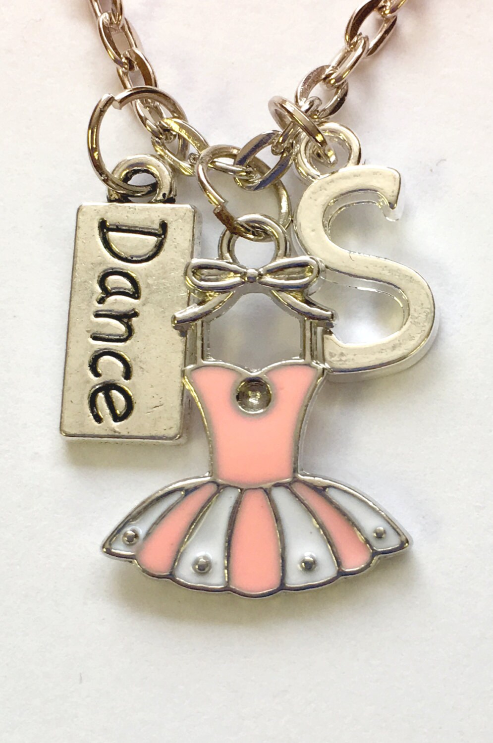 Dance jewelry children jewelry girl necklace ballerina
