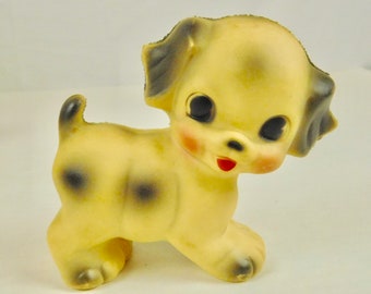 Vintage Ruth Newton Sun Rubber Company Puppy Dog Squeaky Childs Baby Toy 1976 Childs Infant Classroom Decor