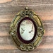 Cameo Focal Pendant/Cameo Cabochon/Antique Gold Cameo Focal/Handmade Focal Pendant