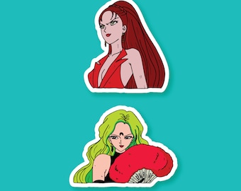 Big Size! Sailor moon sticker/Esmeraude Sticker Sailor moon/Kaolinite sailor moon sticker/Sailor moon villains