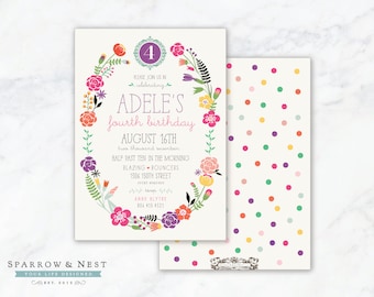 Cheerful Garden Invitation