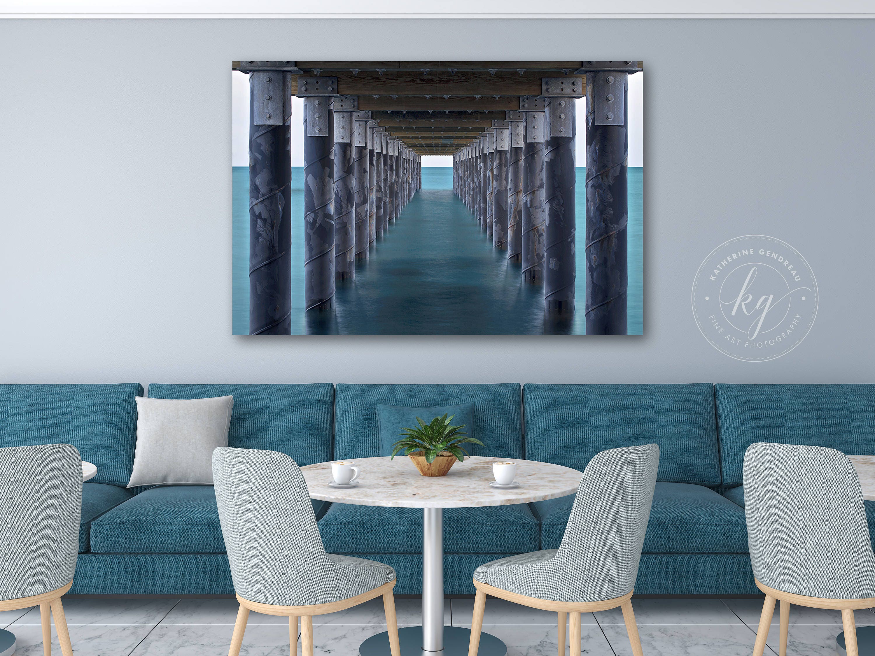 Nautical Decor Large Canvas Gallery Wrap Coastal Wall Art