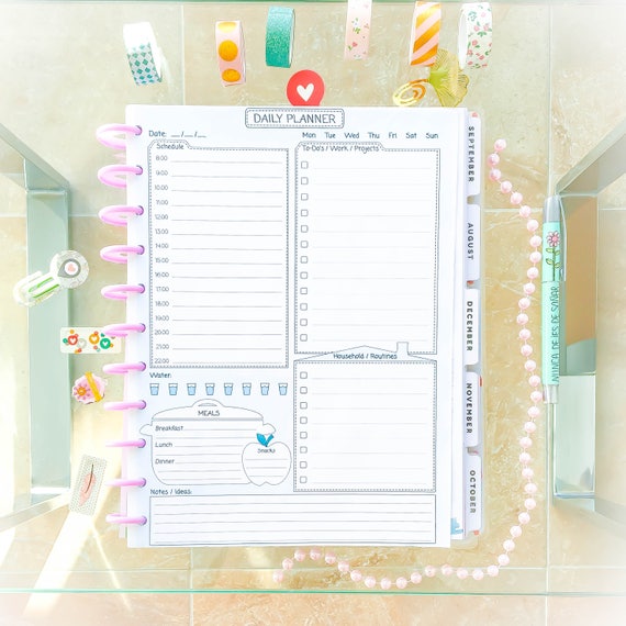 Dashing image with regard to large daily planner Challenger image with large daily planner
