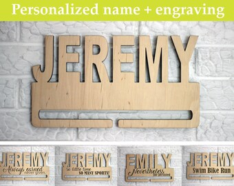 Custom Name Medal Holder,Personalized Medal Holder,Medal Hanger,Sport Gift,Custom Medal Holder,Custom Sport Gift,Personalized Medal Display