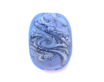 Ice Storm Lampwork Focal Bead