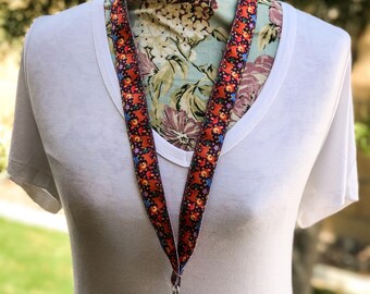 Deer Lanyard | Nature Lanyard | Forest Lanyard | Badge Holder | Keychain