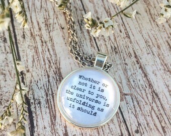 Desiderata Cabochon Necklace