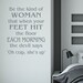 Be the kind of woman...devil says "Oh crap, she's up", wall decal quote, inspirational decal, christian wall decal, motivational quotes