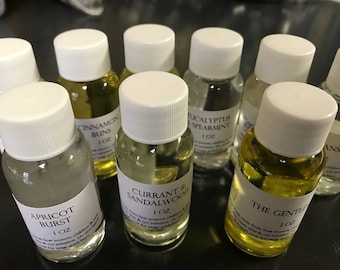 Candle Fragrance Oils - Choice of Ultra Strong Fragrances - 1 oz Bottle - Over 25 Fragrances For Candlemaking