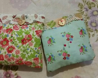Floral pincushions