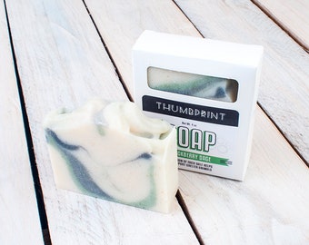 Blackberry Sage Soap | Handmade Soap | Homemade Soap | Artisan Soap | Cold Process Soap |