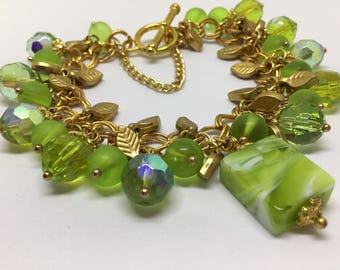 Peridot Bracelet .