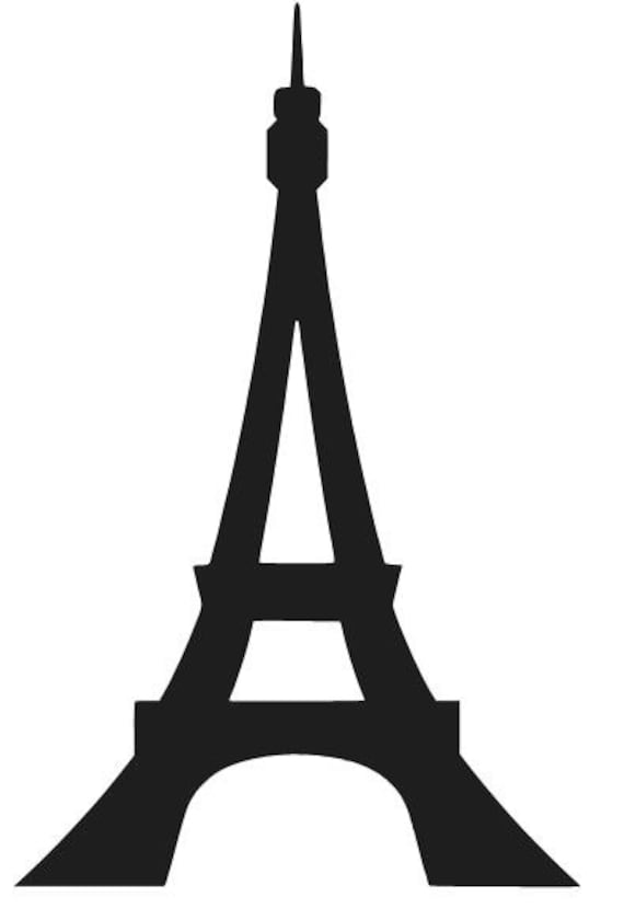 EIFFEL TOWER FRANCE Paris Logo Vinyl Decal Sticker Car Window