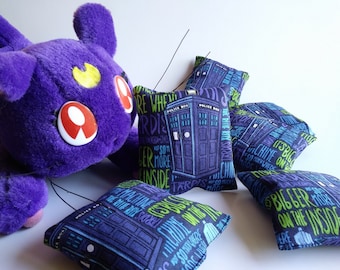 3 Dr Who Catnip Cat Toys