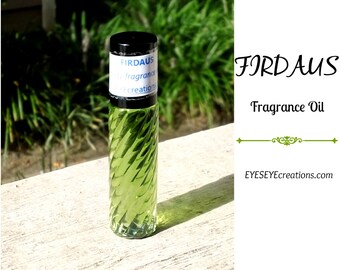 FIRDAUS Fragrance Body Oil 1/3, 1/2, or 1 ounce (oz)