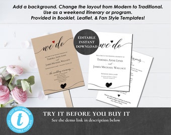 invitation booklet etsy