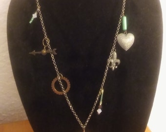 Steampunk Flower Necklace