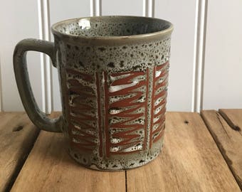 Vintage Stoneware Ceramic Mug